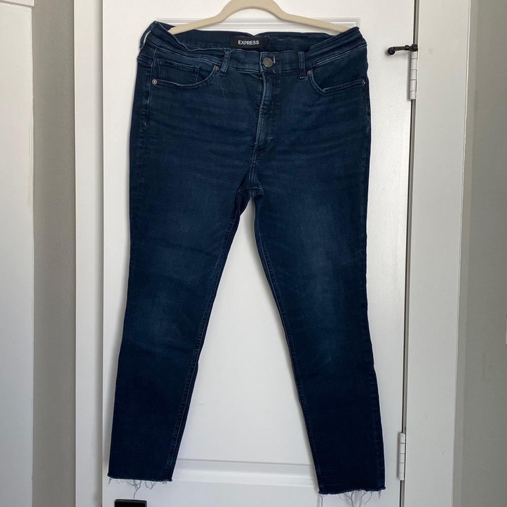 Express Denim Legging. Size 12s.